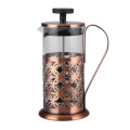 Hoge borosilicaatglas French Press 4 Cup