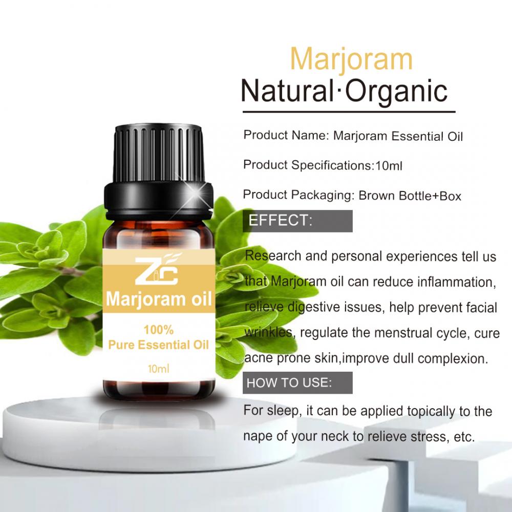 Pure Natural Plant Marjoram Oil esencial para el cuidado de la piel