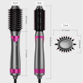 Rifny sèche-cheveux brosse à air rotative titane