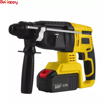 Popular 1200W Electric Cordless Lithium Battery Hammer Drill With Impact Hammer