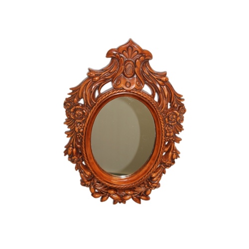 Chinese stijl Carved Frame badkamerspiegel