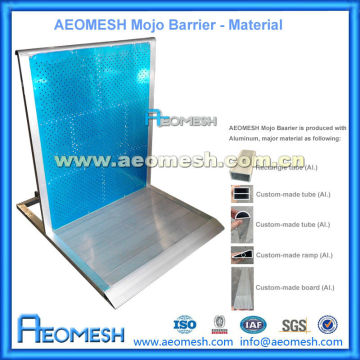 Aluminum Fencing / Barrier Aluminum / Safety Fence W