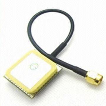 GPS Built-in Antenna with SMA Connector, 50mA DC Current and 3.3 to 5V DC Voltages