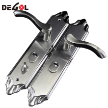 High security door handle lock set