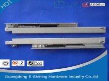 Adjustable undermount soft-closing drawer slide