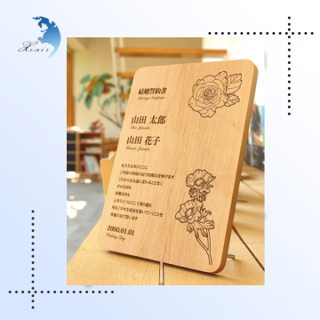 Hot Sale Customized Printed Wooden Hanging Display Board