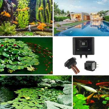 Heto Algae Ionizer Pond Ionizer Outdoor Plastic Water Ionizer