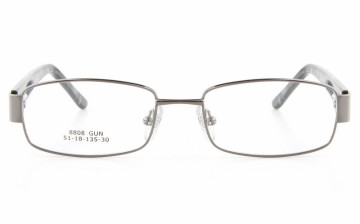 Gun 8808 Full Rim Oval Metal-Stainless Steel/ZYL Glasses