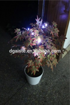lighting bulb Christmas decoration indoor small LED maple bonsai