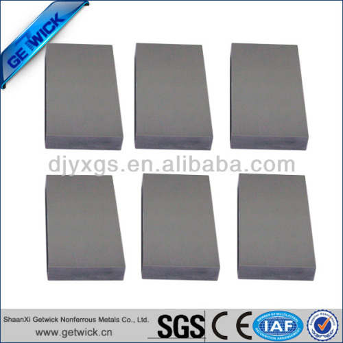 W-Ni-Fe tungsten Alloy plate