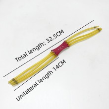 Outdoor Card Ball Slingshot with 6-Strand Rubber Band