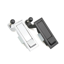 Adjustable Lever Trigger Flush Latch - Flat Compression Mechanism