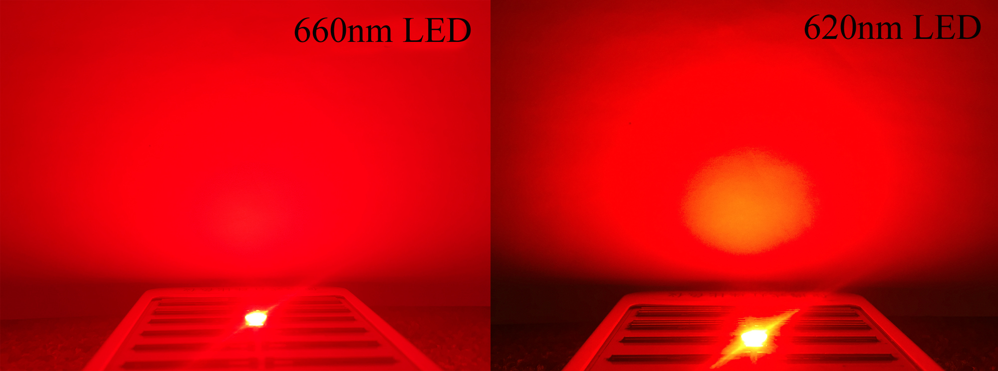 620nm VS 660nm