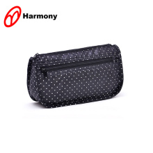 Newest Durable Polyester designer toiletry cosmetic bag