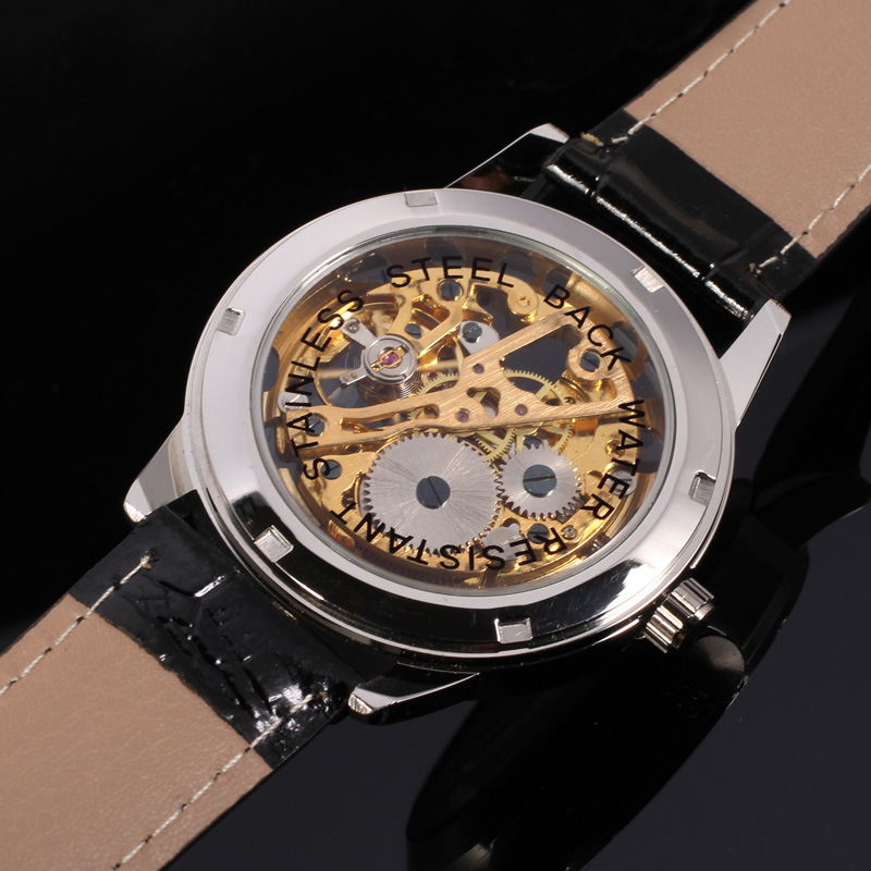 Winner Men's Fashion Casual Hollow Men Classic Business Automatic Mechanical Watch men's Watch