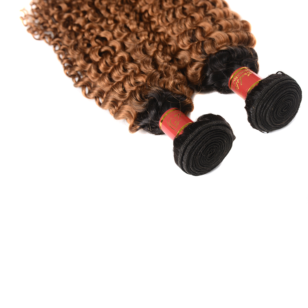 Huashuo Highest Discounts High Density Knot Bleaching 1B 30 Color Jerry Curl Indian Temple Hair