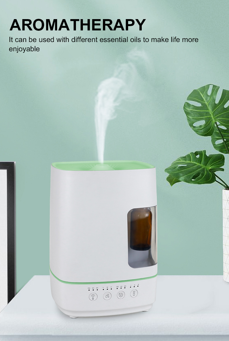 3 In 1 Ultrasonic Aroma Diffuser Essential Oil Nebulizer Humidifier 04