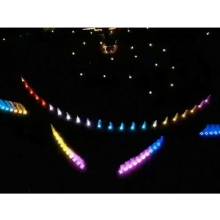 Multicolor dance fountain show