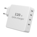 Puerto de Tipo-C*4 120W Gan Wall Chargers