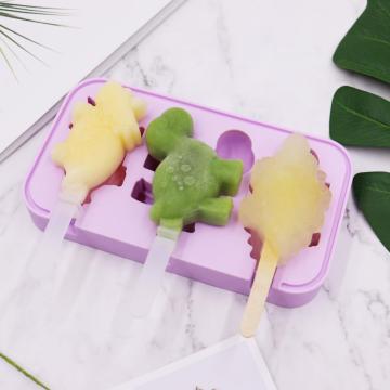 Dinosaur ice cream mold cake pops