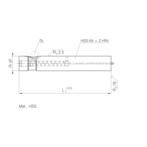 Ball-lock Punches dengan Ejector Pin Heavy Duty HSS