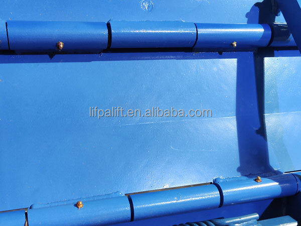 10 tons manual operated loading dock leveler for shipping containers and trailers