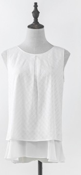 Women's Sleeveless Collarless Undershirt