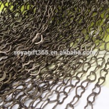 4x7mm Antique Bronze Heart Chain Copper Link Chain For Jewelry Diy