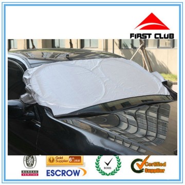 With suction cups cute car sunshade