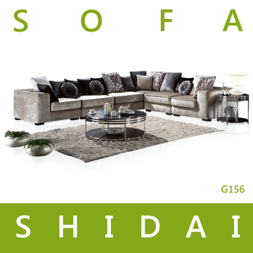 modern big corner sofa / big size sofa / mixed colours sofa sets G156