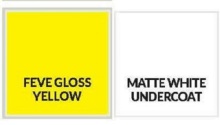 Feve Gloss Yellow Aluminium Sheet