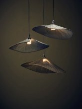 modern decor Artistic leaves glass chandelier