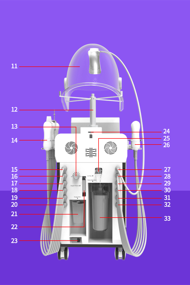 Dispositif facial Hydra Hydra Facial Device