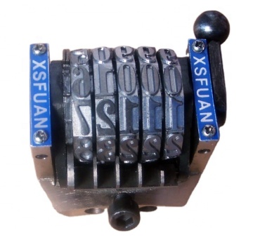 Big Font Rotary Numbering Machine Serial Head