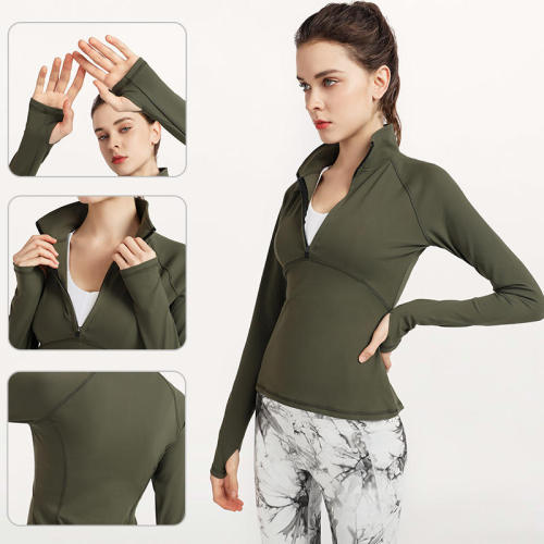 1/4 Zip Lightweight Breathable Shirt Base Layer Women