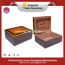 Antique Wooden Cedar Cigar Box/High Quality Cigarette Box Packaging