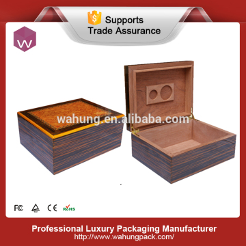 Antique Wooden Cedar Cigar Box/High Quality Cigarette Box Packaging