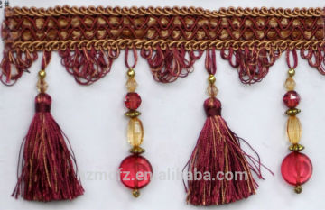 Saudi Curtain decorative tassel fringe