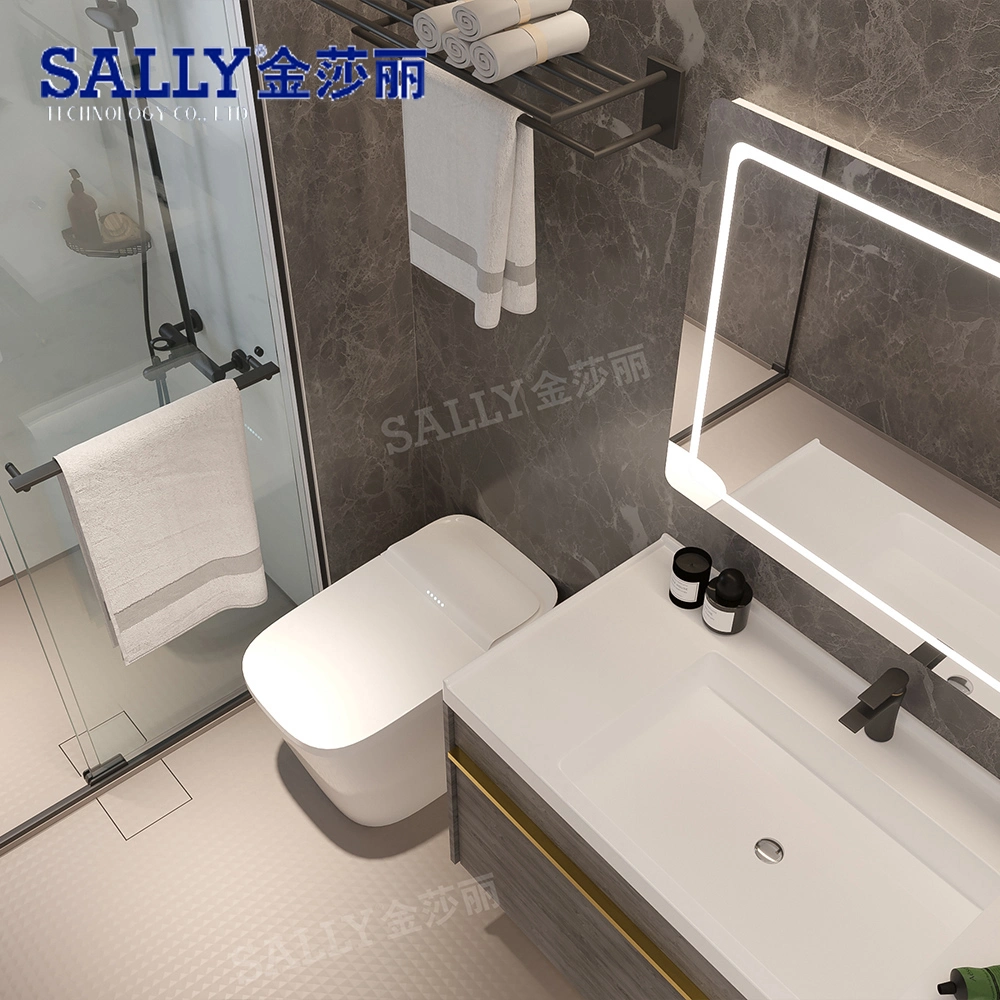 Sally Wholesale All in One VCM Сборный дом Контейнер для душевой комнаты Модульный блок для ванной комнаты