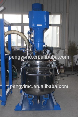 high and low speed double shaft mixer for high viscosity
