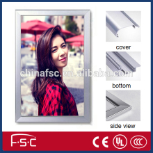 Frame photos led aluminum snap advertising light box