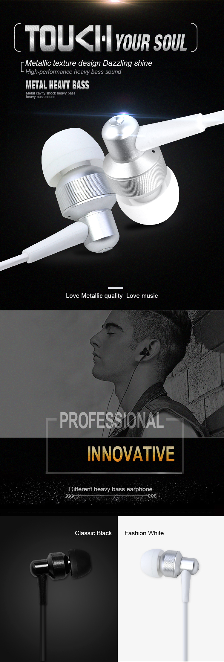 volume control earphone