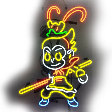 Neon Signs for Beer Bar: Monkey King Wall Display