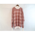 Sweater solto de cashmere de inverno de outono