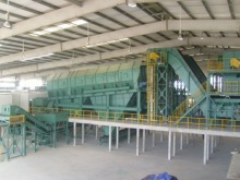 Municipal Solid Waste Separation Trommel Screen