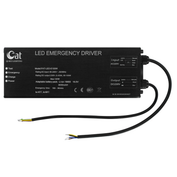 AC85-265V 100% power output emergency drivr for downlight