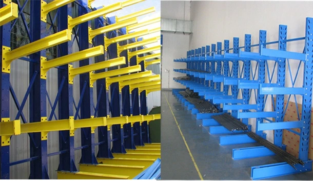 Ebil-Single Face Steel Q235 Heavy Duty Cantilever Racking