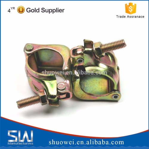 Q235 scaffolding swivel clamp/swivel clamp/swivel pipe clamp for construction