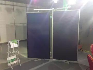 Blue Titanium Solar Flat Plate Collector