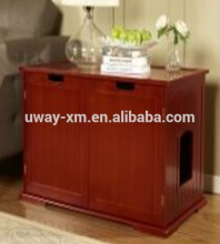 Red Painting Cat Litter Solution Furniture/Cat Litter Washroom